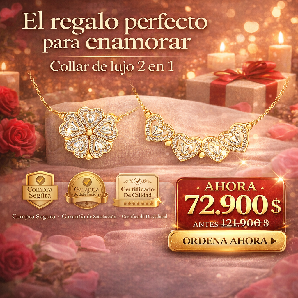 El Collar 2 en 1 que enamora