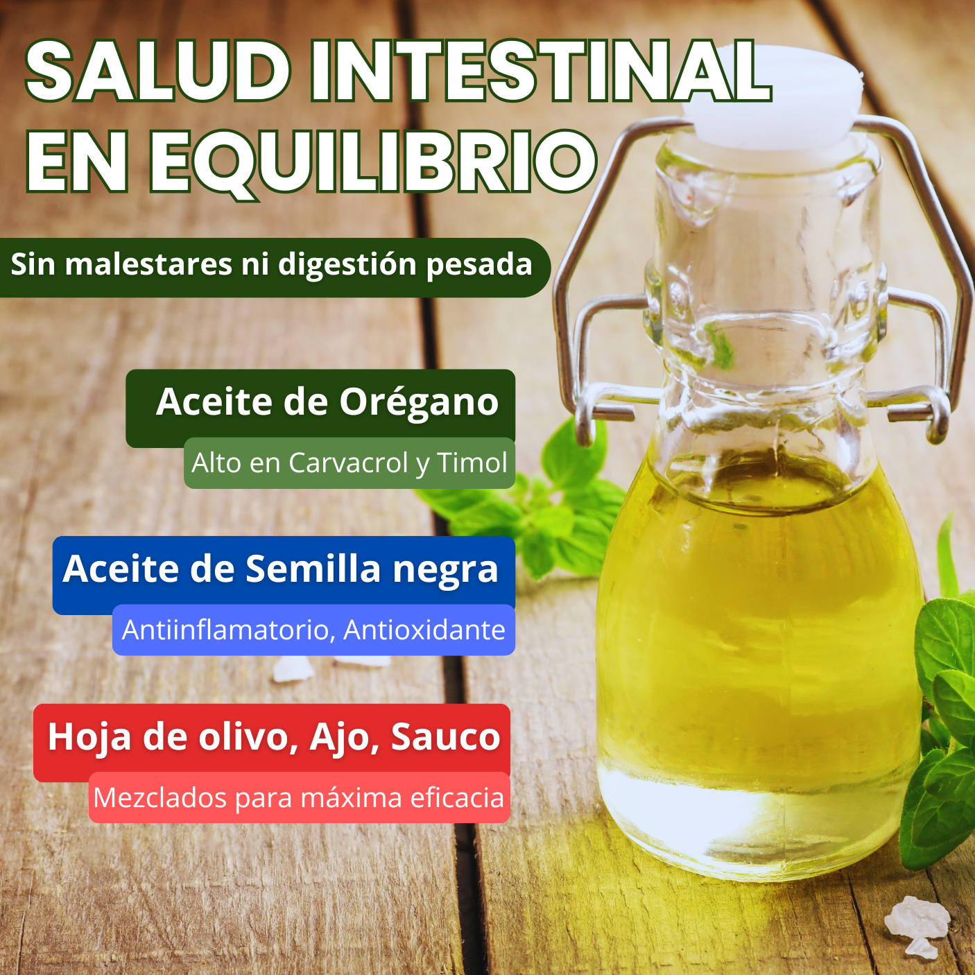 Aceite de Orégano Salud Completa