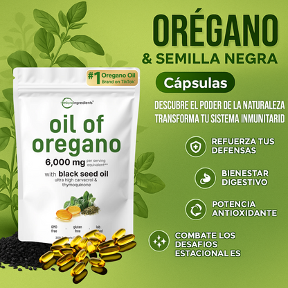 Aceite de orégano Inmunidad Total
