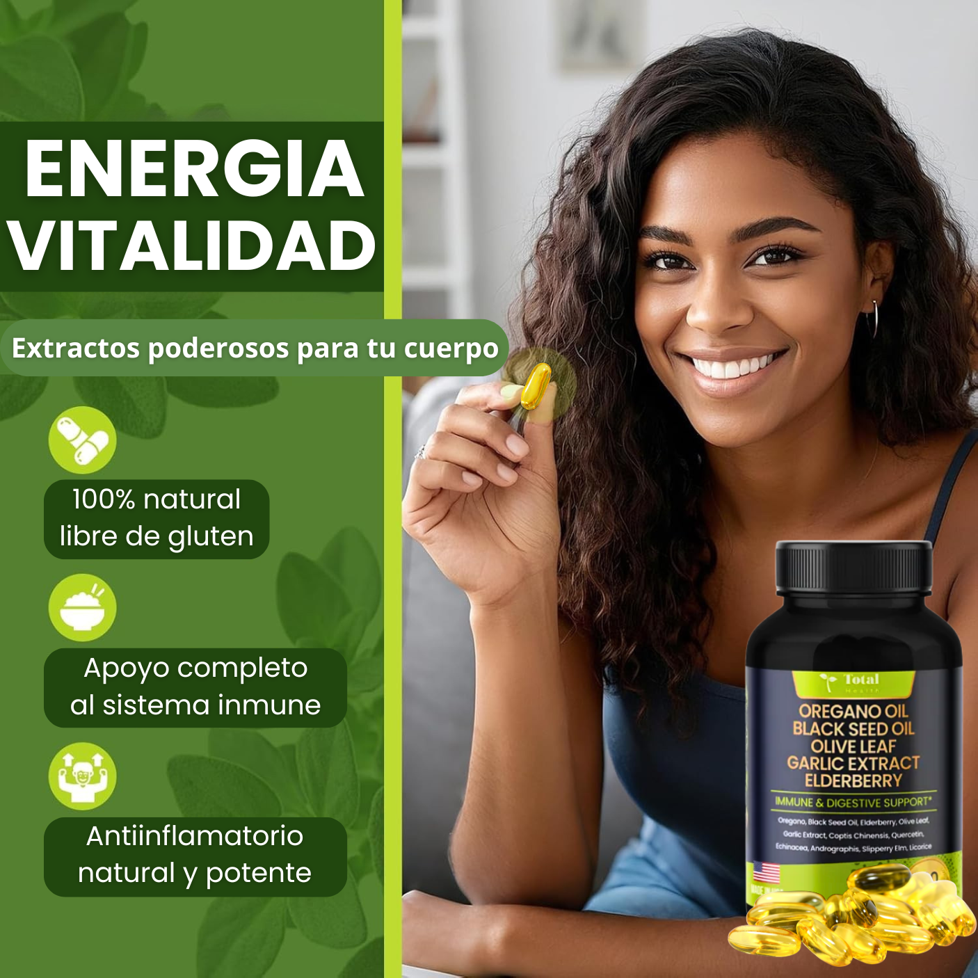 Aceite de Orégano Salud Completa